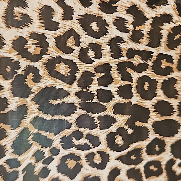 💕VERONICA M💕 Fringe Leopard Print Kimono Medium NWOT - Picture 5 of 13